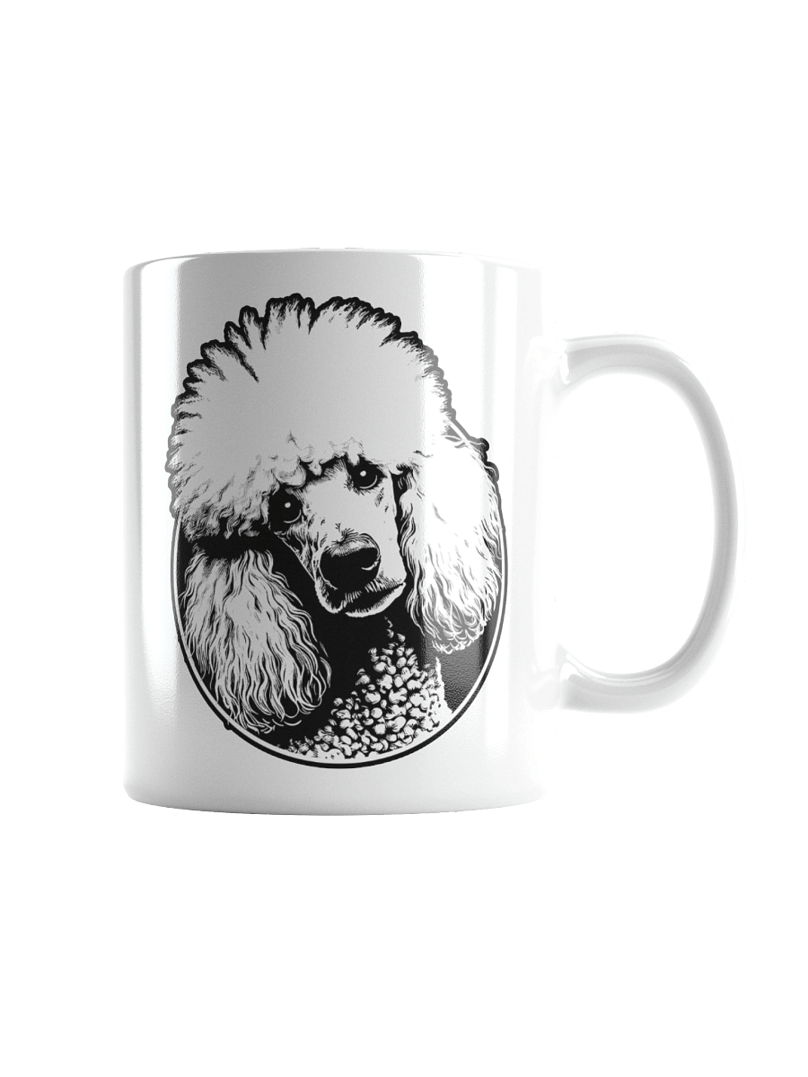 Pop Art Poodle Small Mug For Poodle Lovers product image (2)