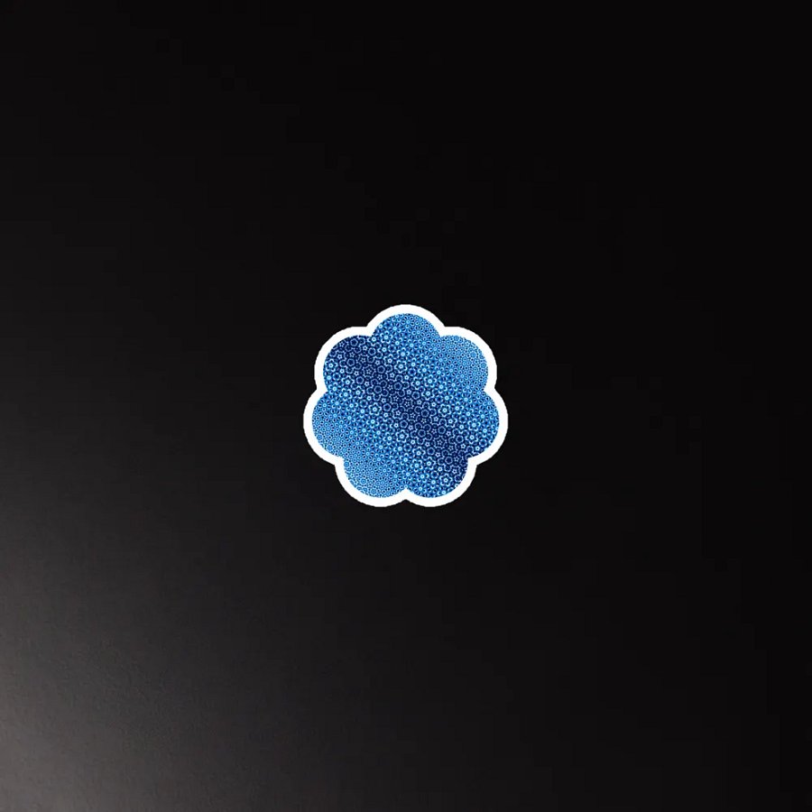 Blue Floral Pattern product image (8)