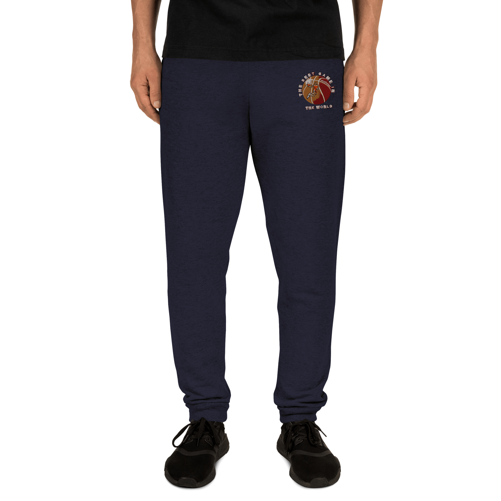 Airborne Hoops Embroidered Unisex Joggers product image (15)