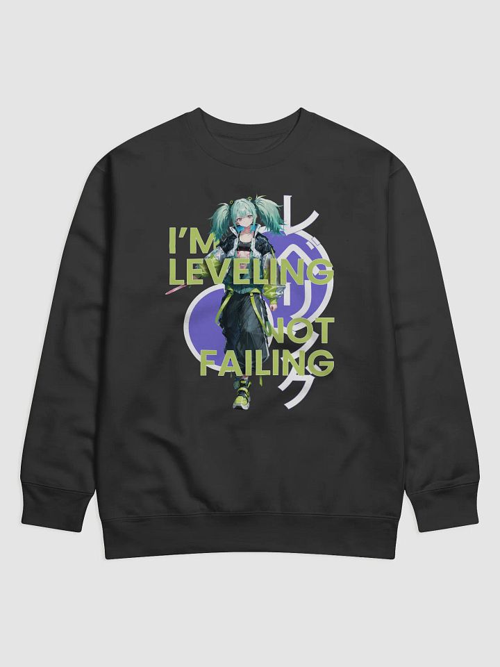I'm Leveling not failing female character anime style Sweatshirt product image (9)