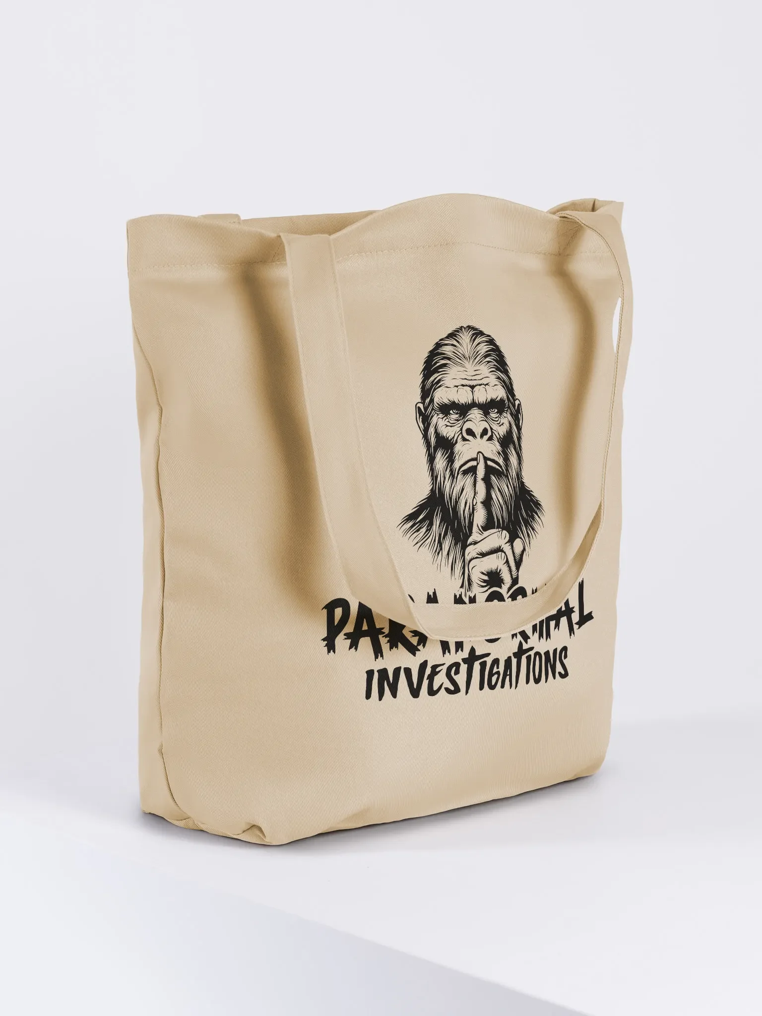 Bigfoot Paranormal Statement Eco Tote product image (4)