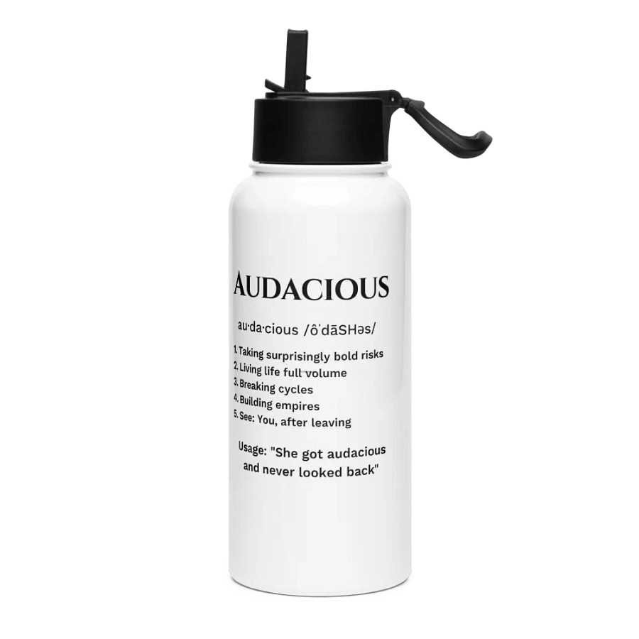 AUDACIOUS defined with list and usage product image (3)