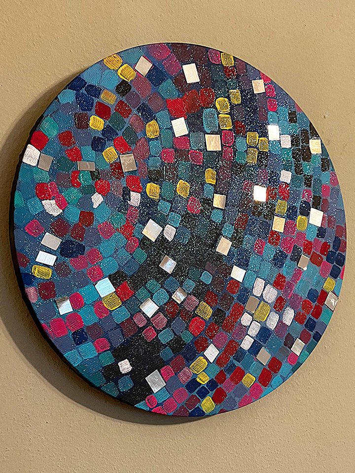 Glittering Disco ball - Original Artwork product image (1)