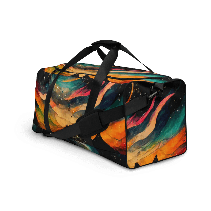Cosmic Waves Custom Duffle Bag product image (3)