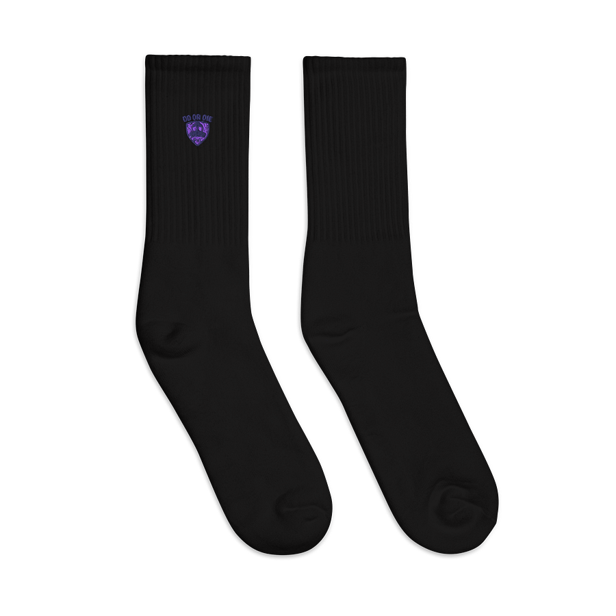 PVE Gas Mask Emblem Embroidered Socks product image (5)