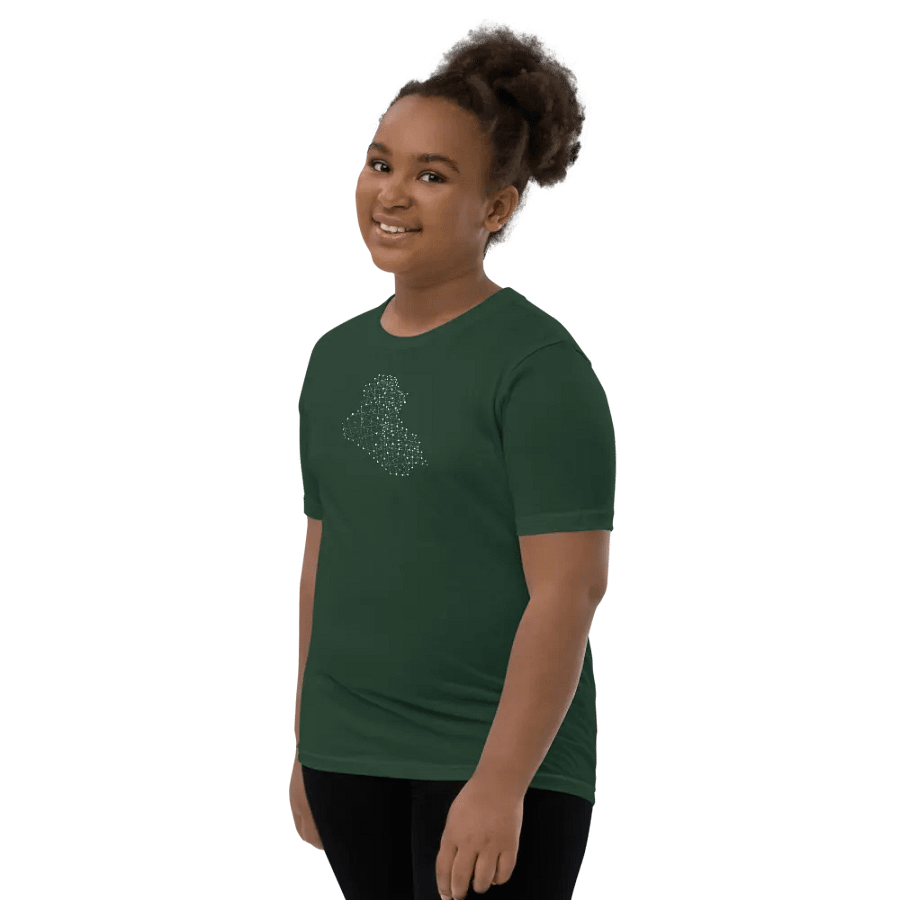 Iraq Map Youth T-Shirt product image (12)