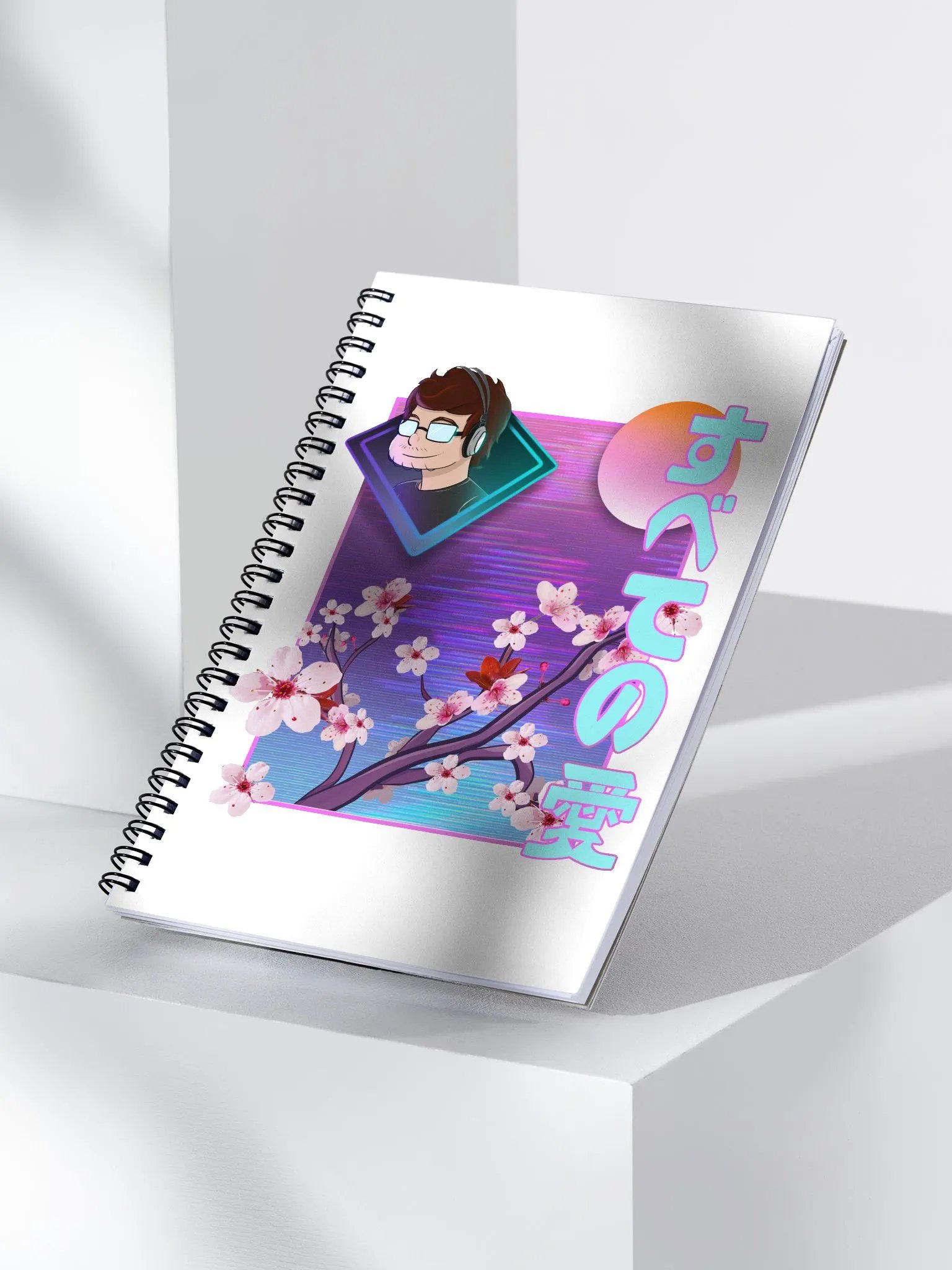 TechFreq Logo Spiral Notebook product image (3)