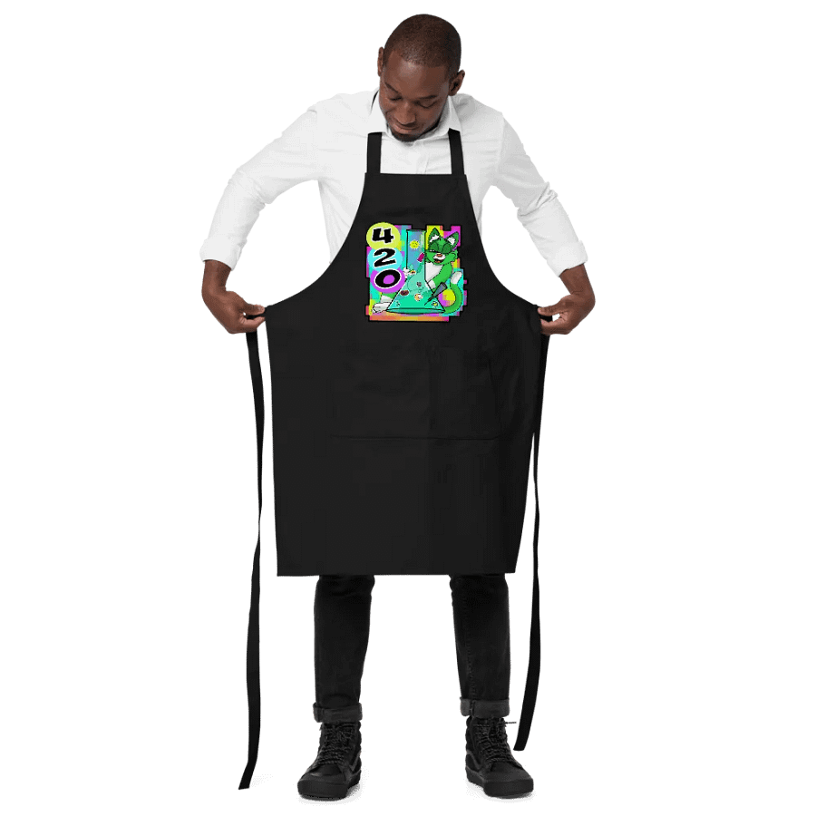 d20 Bong Pinup 2025 Cooking Apron product image (2)