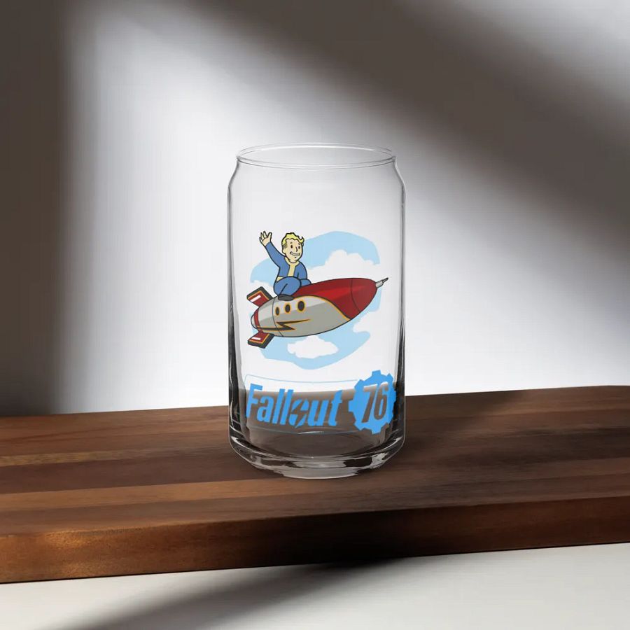 Fallout 76 Rocket Can Shaped Glass Cup product image (35)