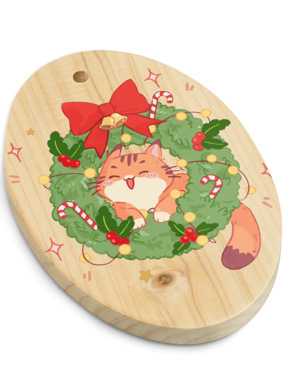 Christmas ornament Happy cat product image (3)