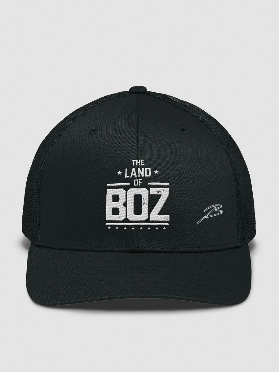 The Land of Boz Trucker Hat product image (1)
