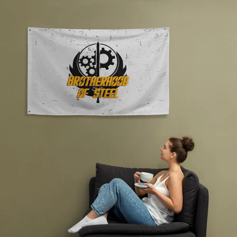 Brotherhood Of Steel Flag product image (12)