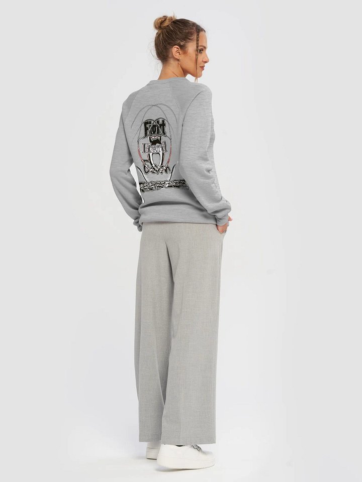 Fight Hard Earn Respect - Unisex Sponge Fleece Raglan Sweatshirt product image (1)