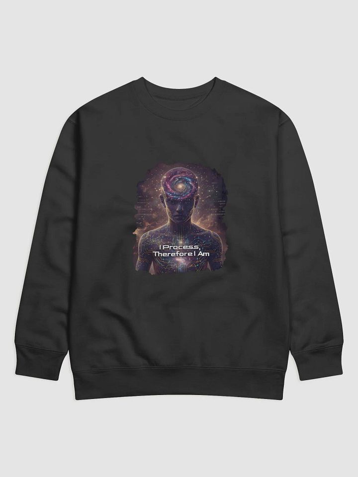 I Process Therefore I Am, Cosmic Consciousness Unisex Sweatshirt product image (1)