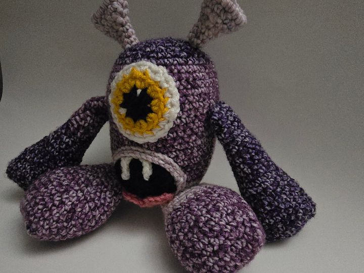 Purple Monster Plushie 🐑 product image (2)