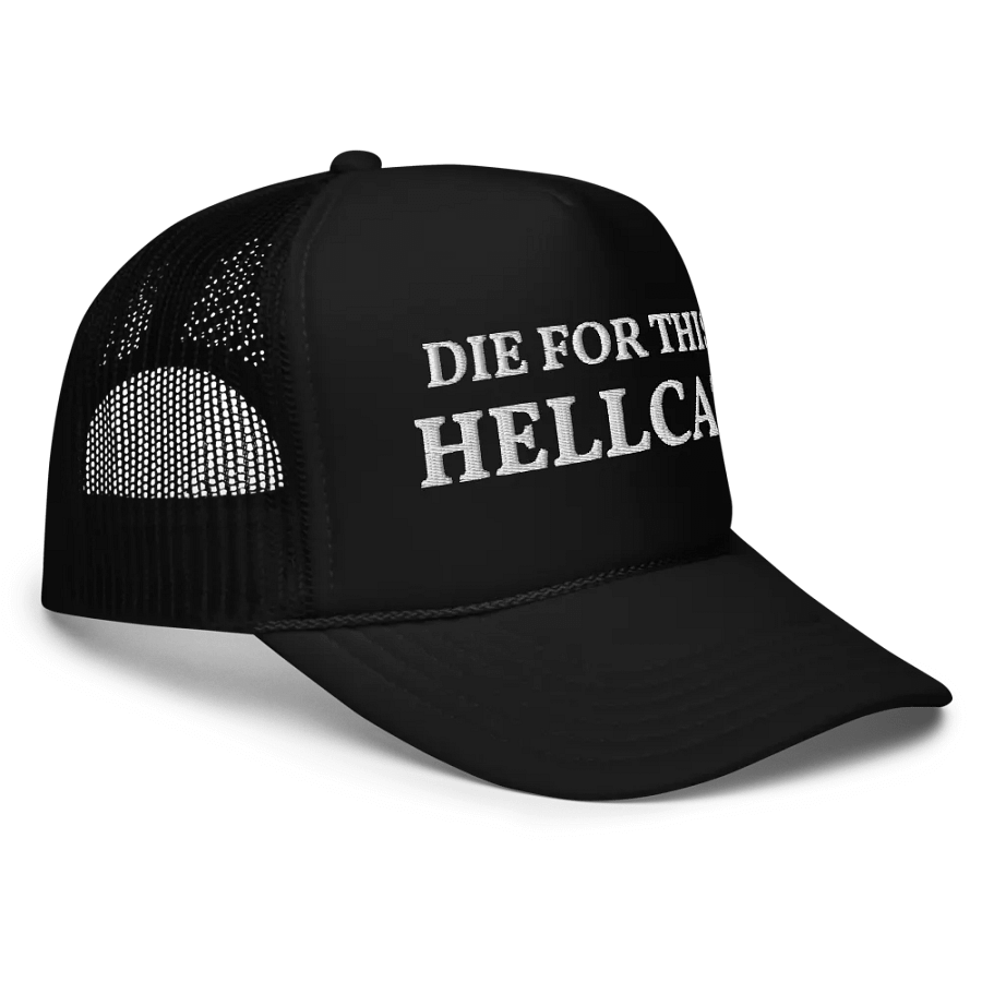 Die For This Hellcat - Embroidered Trucker Hat Cap product image (5)