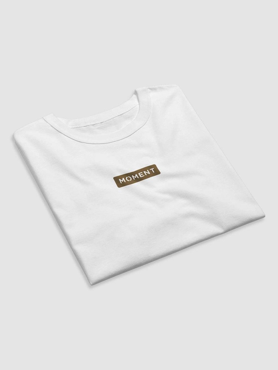 Moment Logo White Tee product image (4)