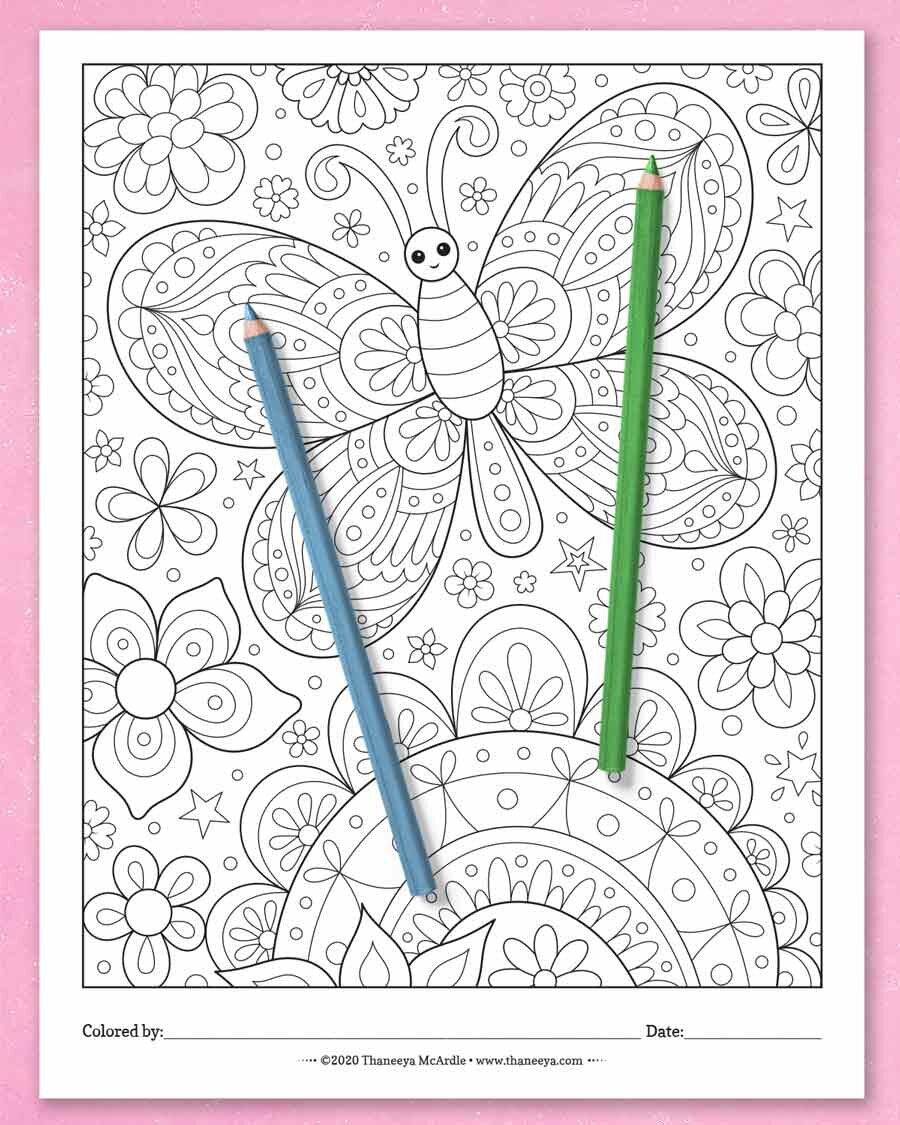 Happy Hodgepodge Coloring Pages product image (3)