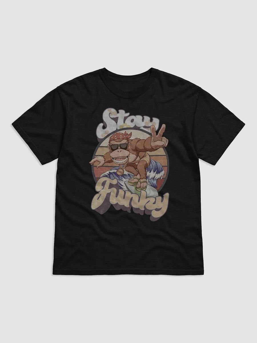 Funky Monkey Heavyweight T-shirt (Black, Blue Jean, Red, Grey) product image (4)