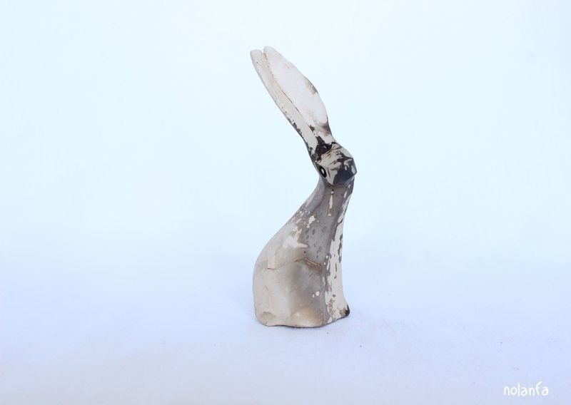 Postcard print: ceramics hare product image (1)