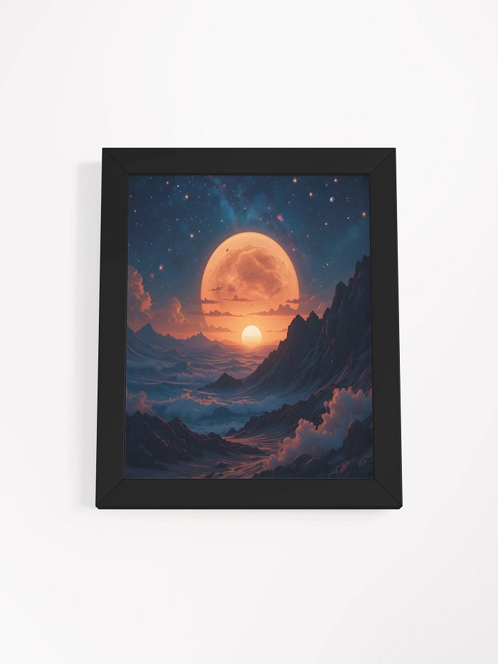 Galaxy dream sunset night starry sky Wall Art Digital Print product image (4)
