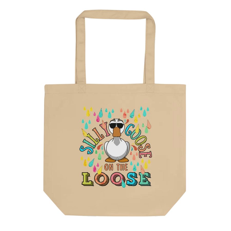 Silly Goose on the Loose Tote Bag product image (1)