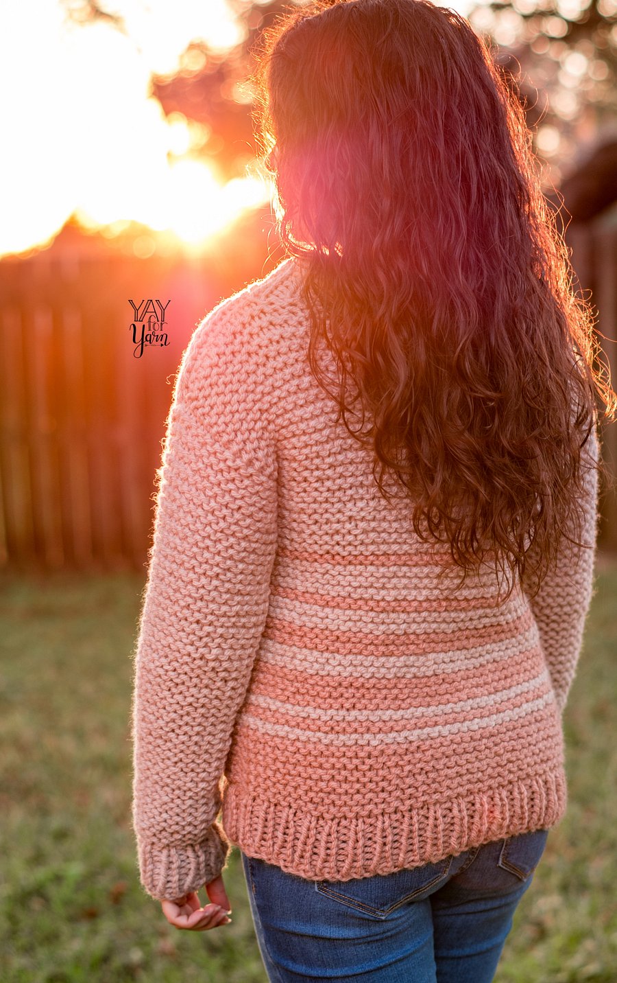 Dip Dye Sweater - PDF Knitting Pattern & Video Tutorial product image (5)