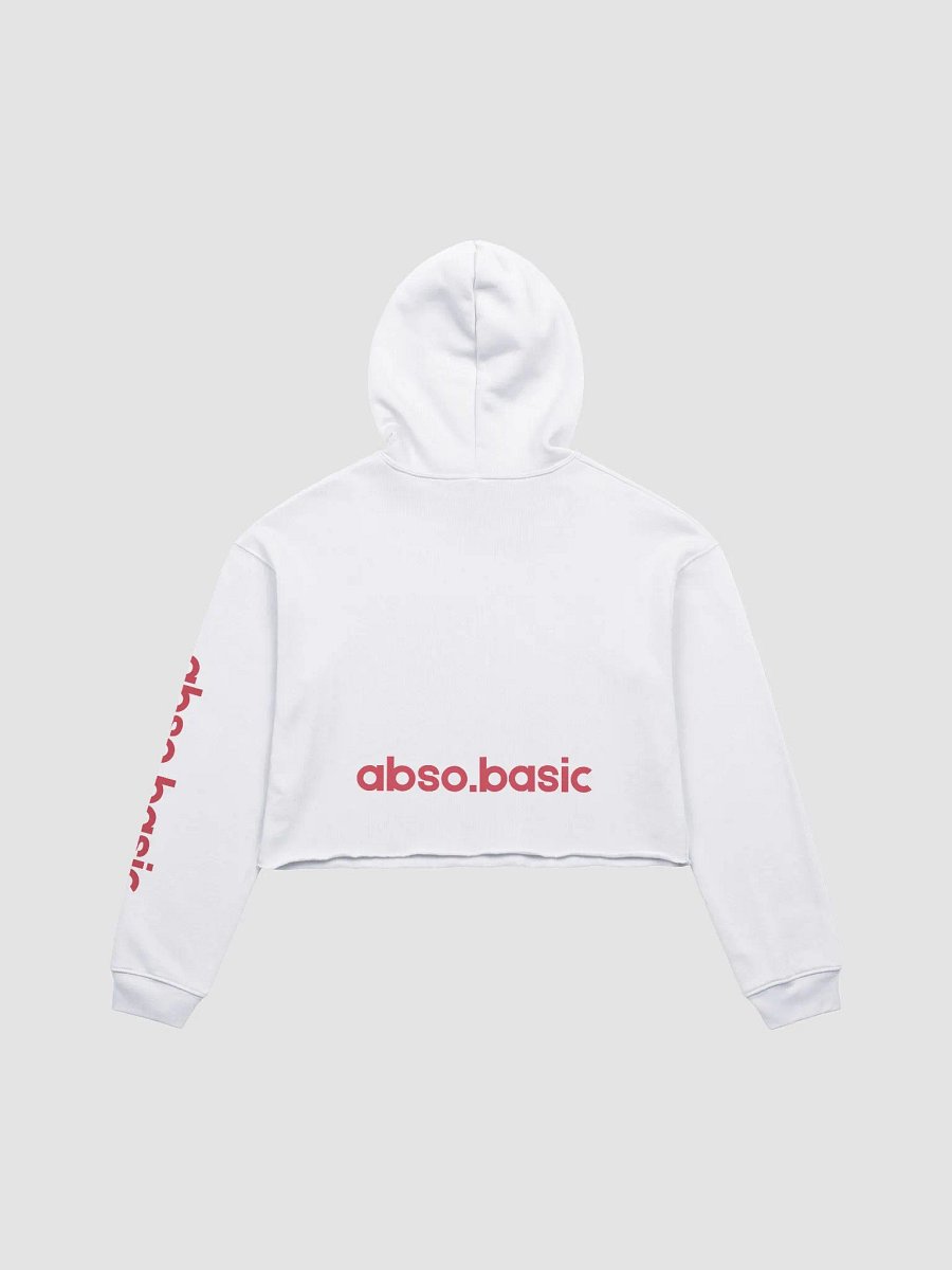 Lazy "Burro" Graffiti Crop Hoodie product image (7)