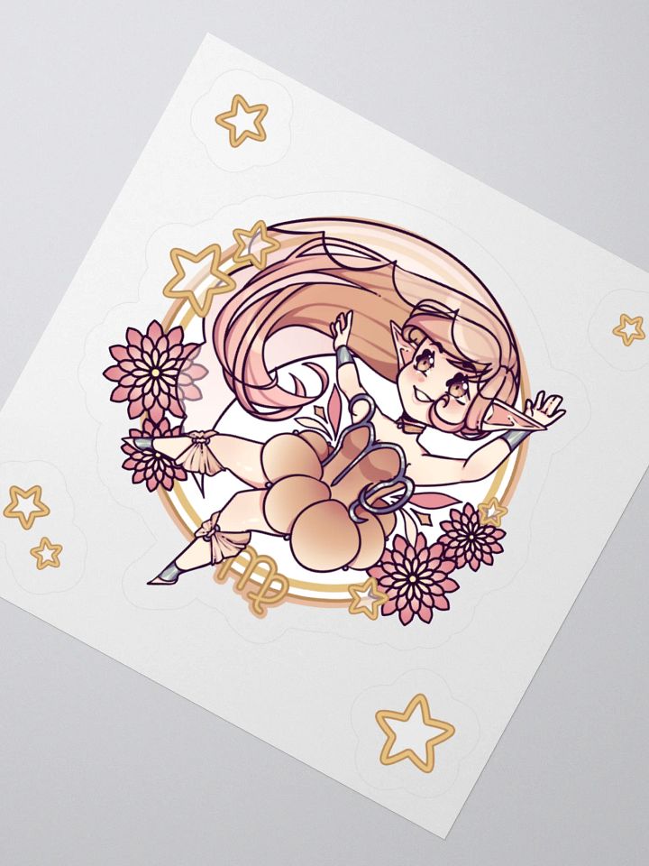 VIRGO ☆ Zodiac Chibi Sticker product image (2)
