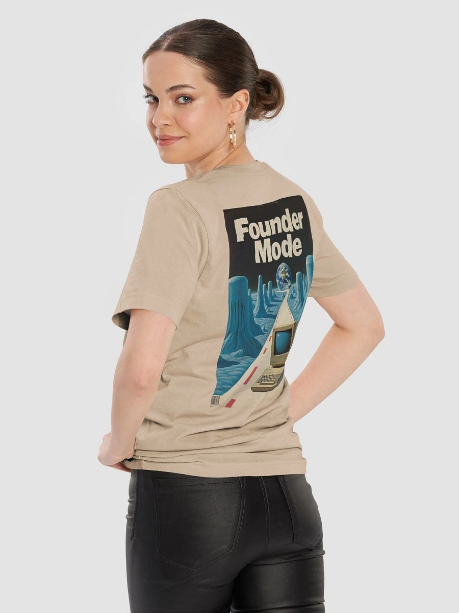 founder mode retro light t-shirt (100% cotton) product image (10)