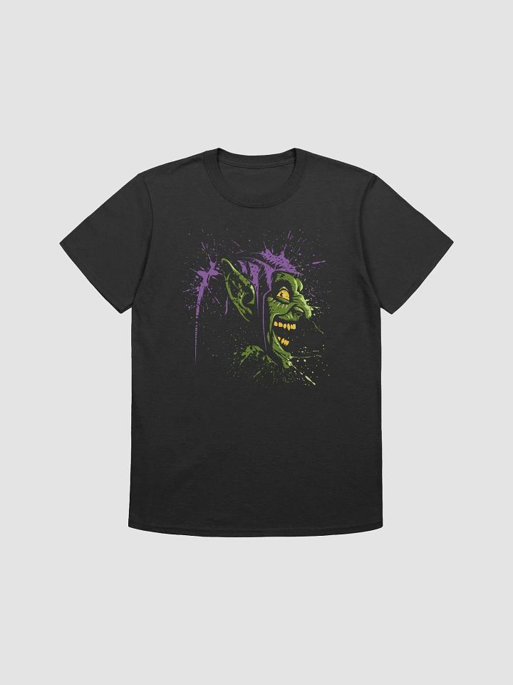 Playful Green Face Unisex Tee product image (1)