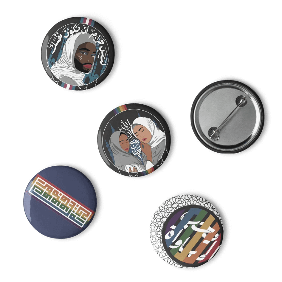 Queer Muslims pins product image (15)