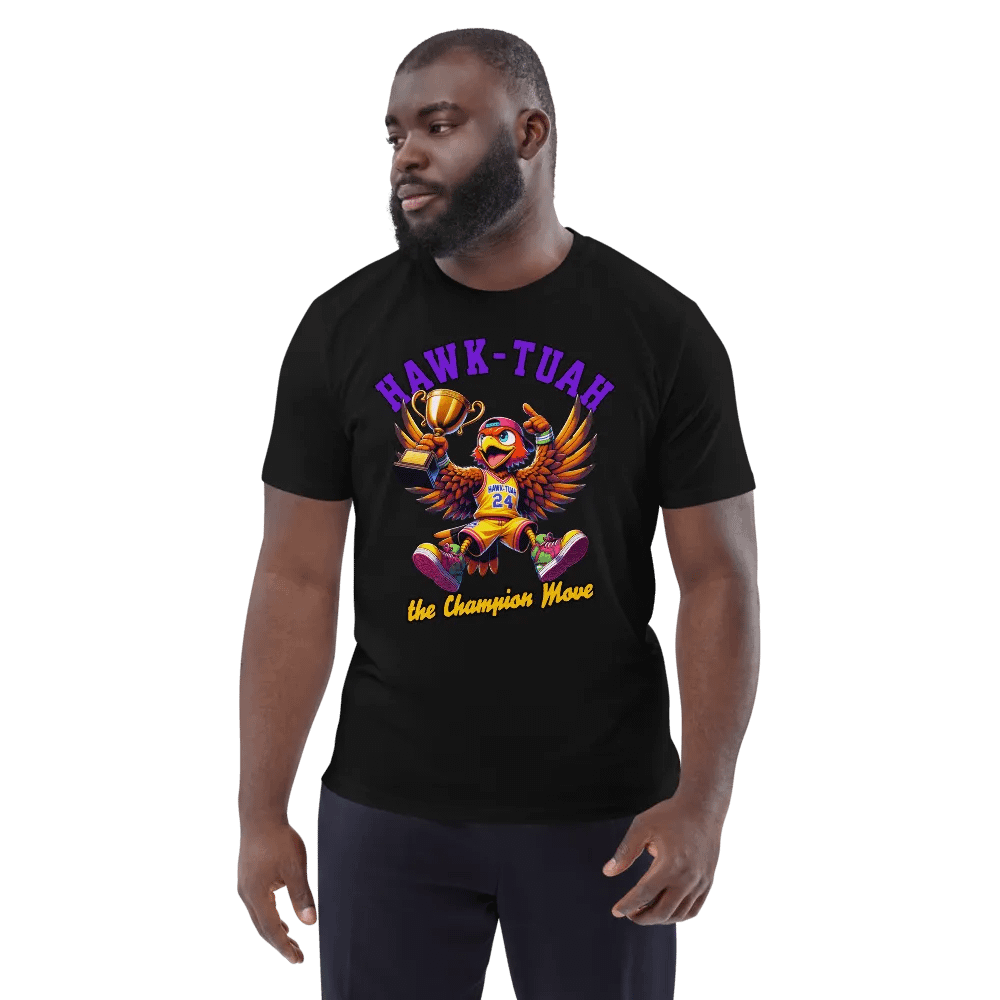 Hawk-Tuah Champion Move - Organic Cotton T-Shirt product image (3)