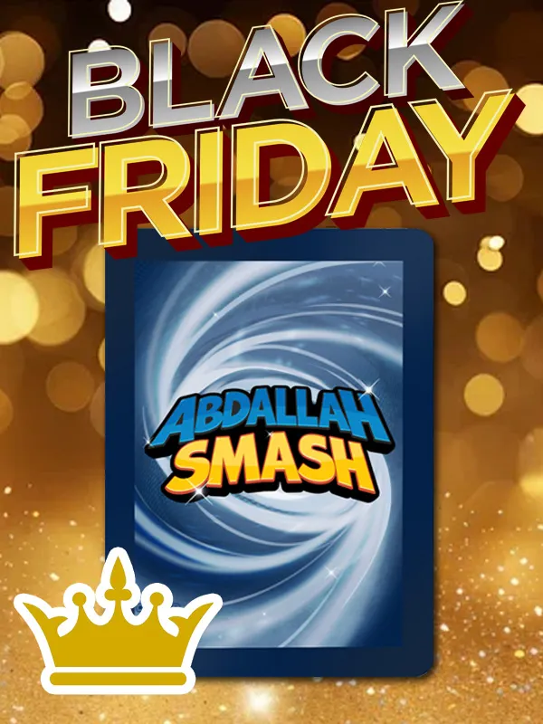 Crown Rare AbdallahSmash ex Trading Card [Black Friday 2024] product image (1)