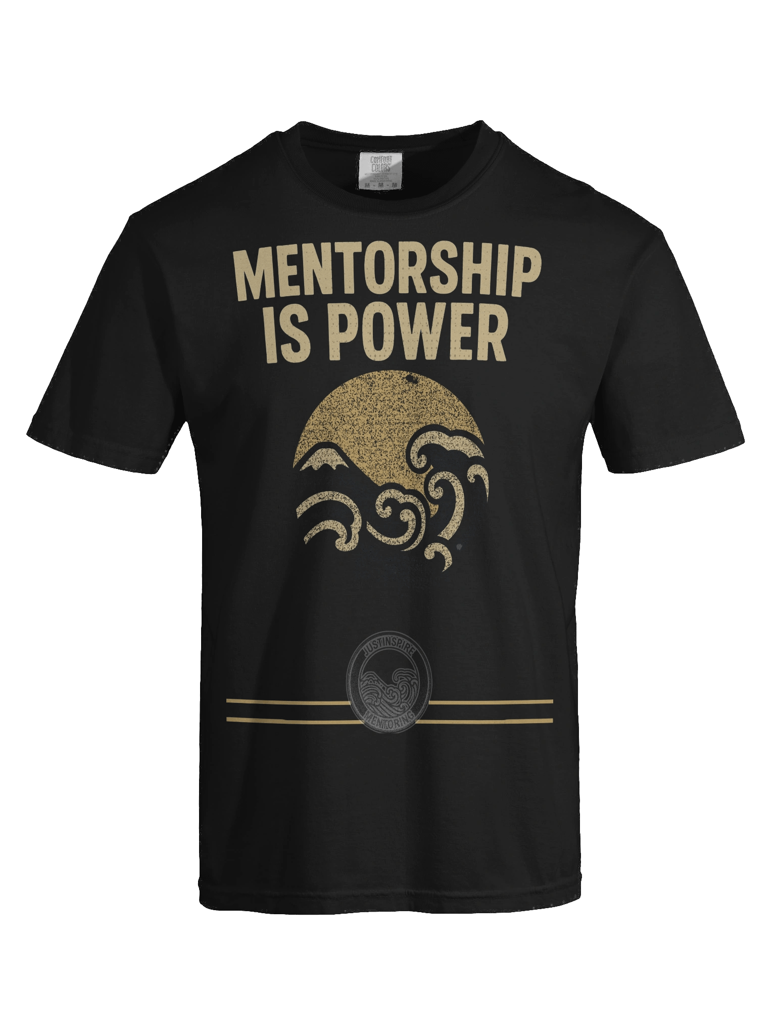 The Mentorship Drop Tee – Core Silhouette Edition (QR Back) product image (74)