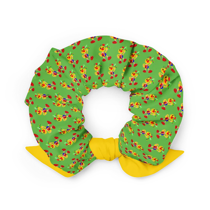 Green and Yellow Boyoyoing Scrunchie product image (2)