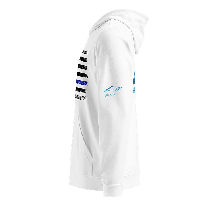 Nik The Hat | Thin Blue Line adidas® Fleece Hoodie product image (2)