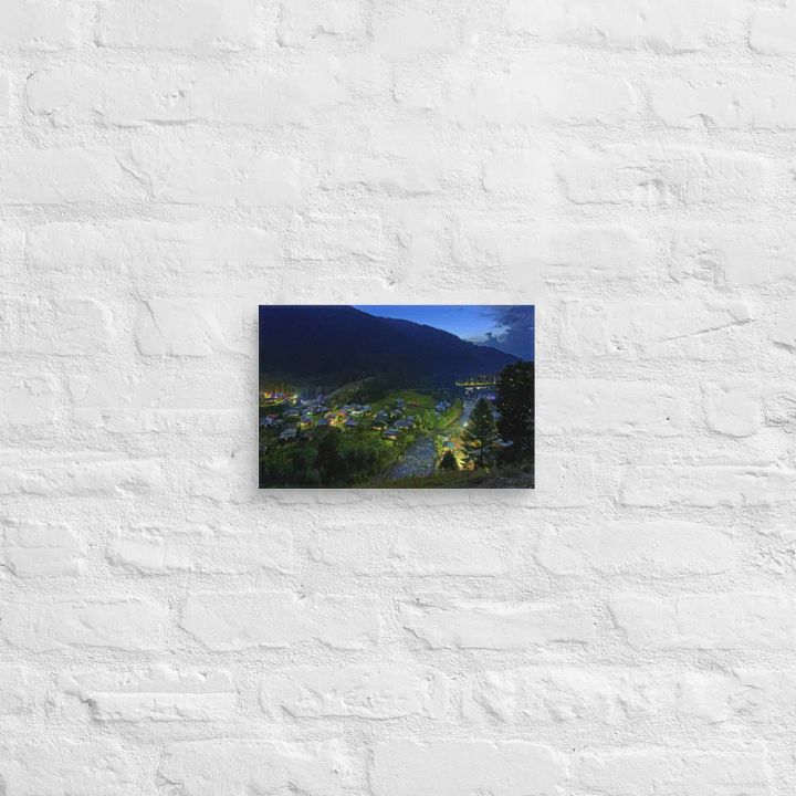 Mountain Valley Night Canvas product image (7)