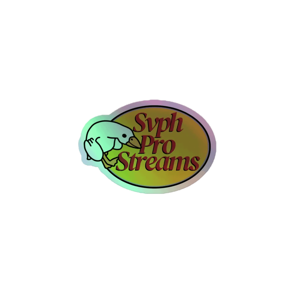 holographic sticker - svph pro streams product image (1)