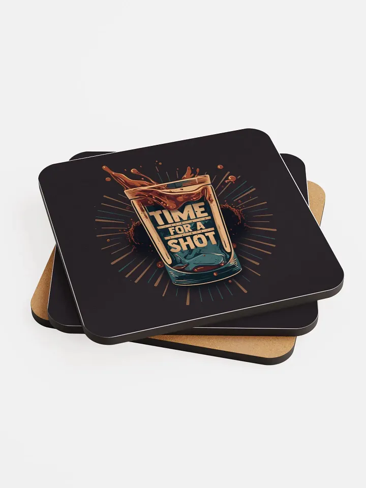 Time For a Shot Coaster product image (2)
