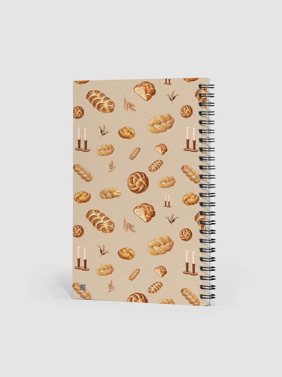 Pass the Challah Dotted Spiral Notebook product image (3)