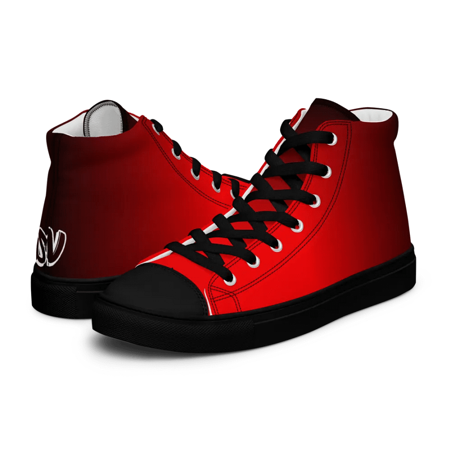 STRAIGHT VIBIN NEON COLOR FADE STYLE MEN'S CANVA SHOES product image (10)