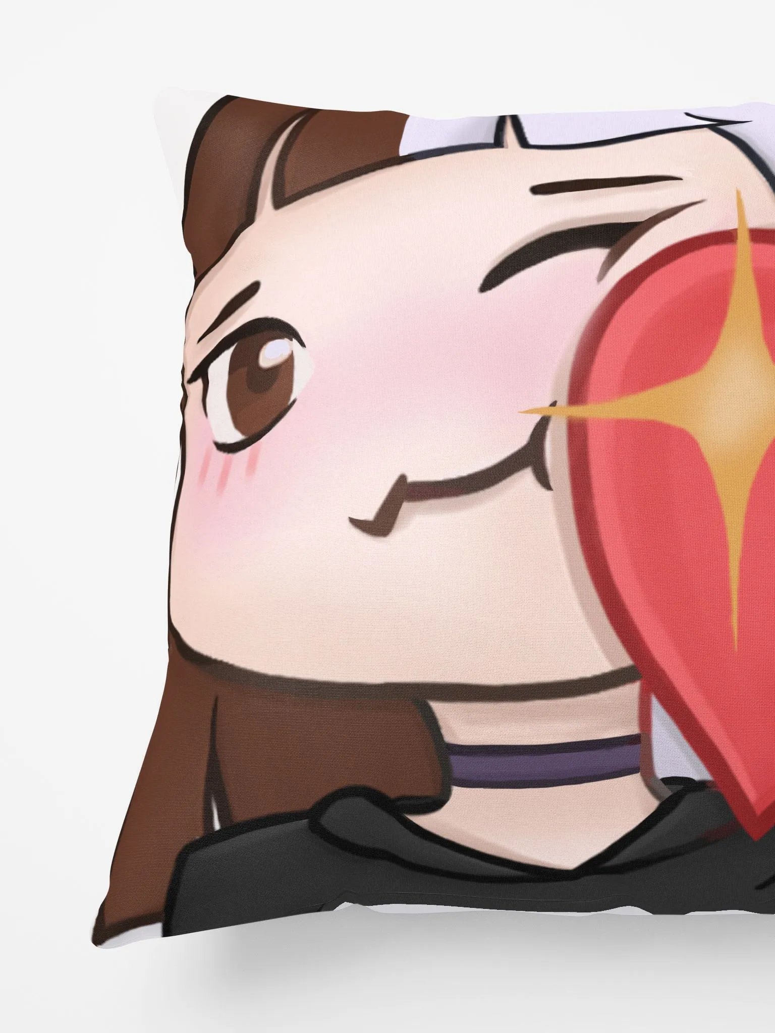 Lila Heart Pillow product image (3)