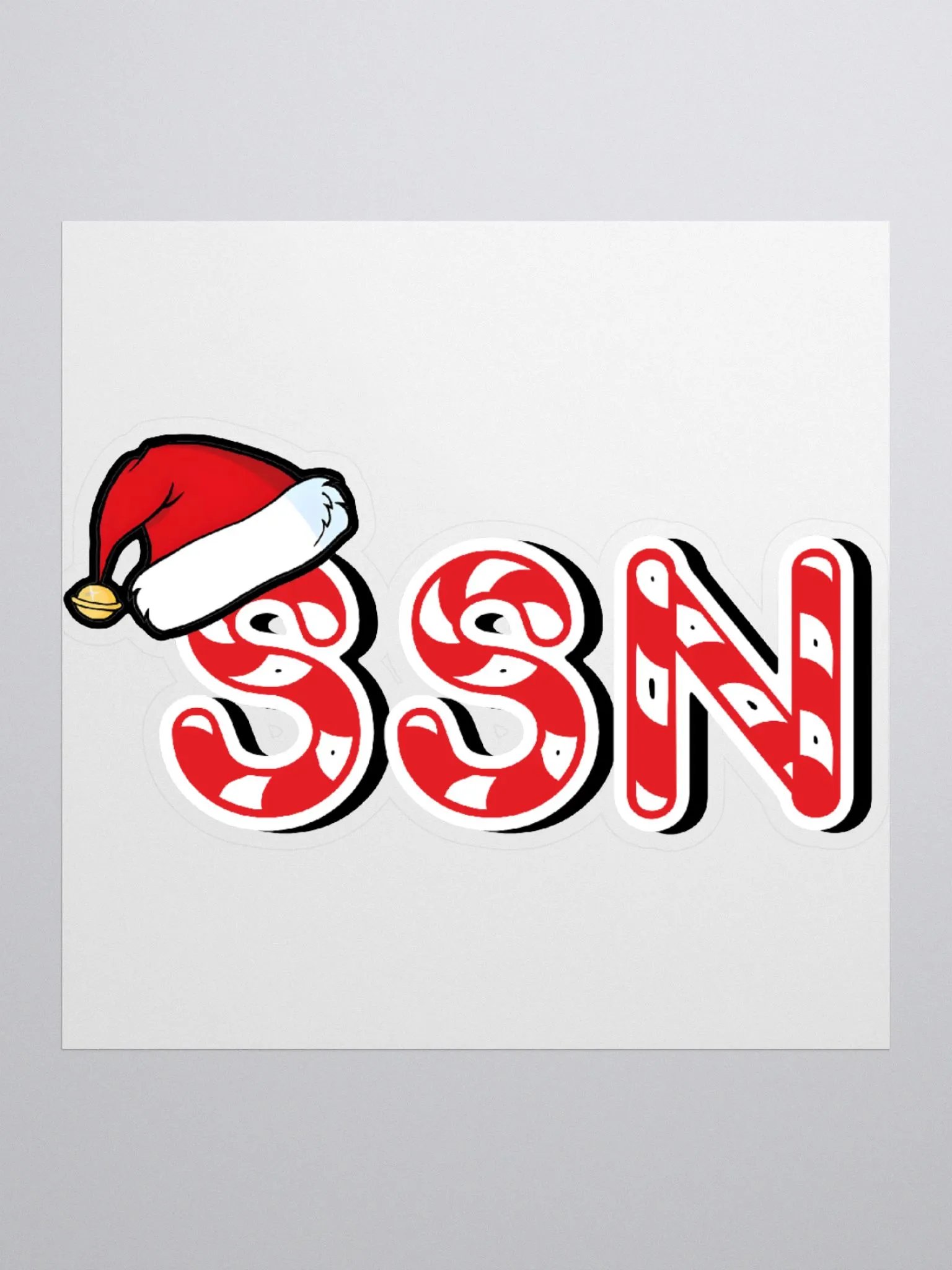 SSN Christmas Stickers product image (1)