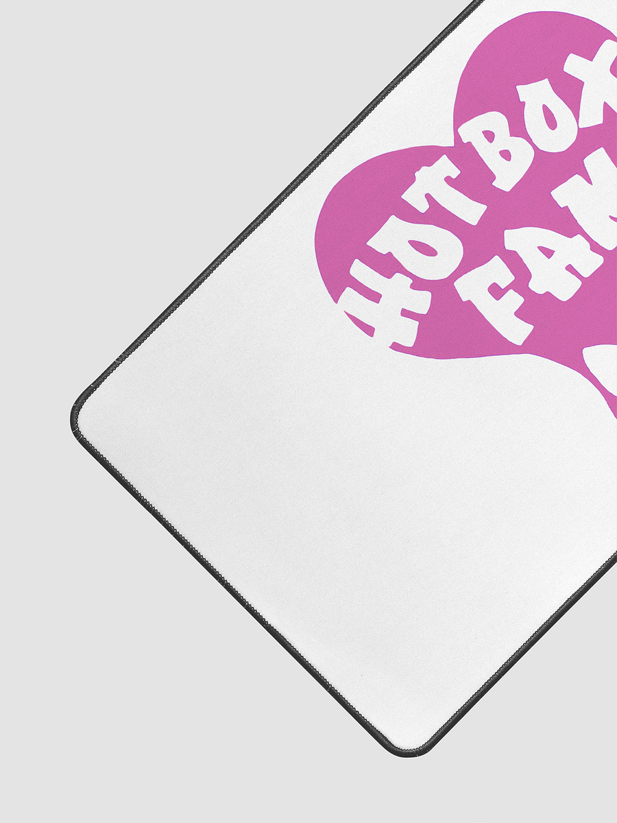 HOT BOX FAM TRANSPARENT BUBBLE GUM PINK LOGO DESK MAT product image (3)