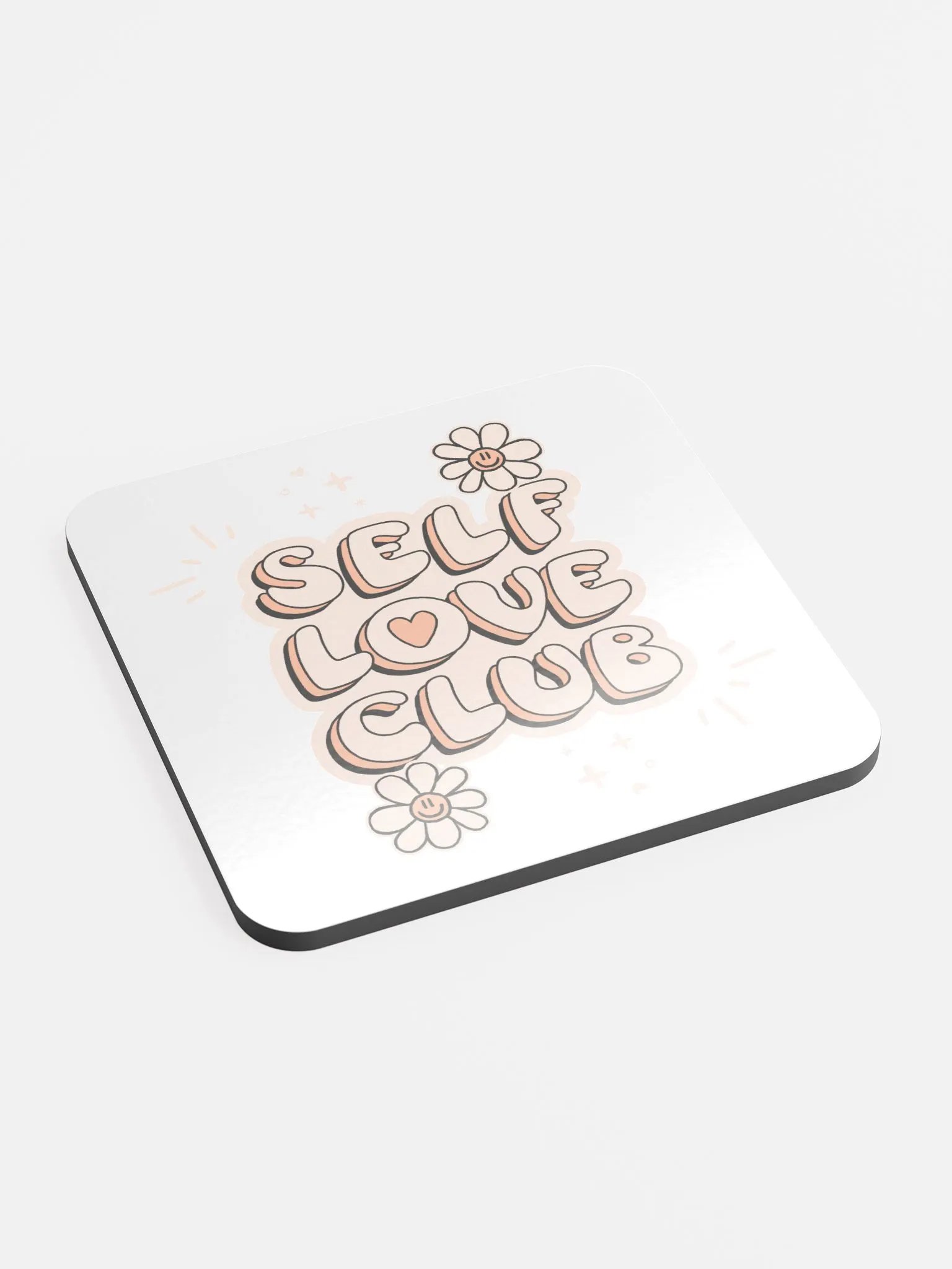 Self-Love Club In Color | Coaster product image (2)