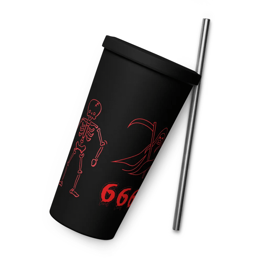 Insulated Tumbler with a Straw product image (7)