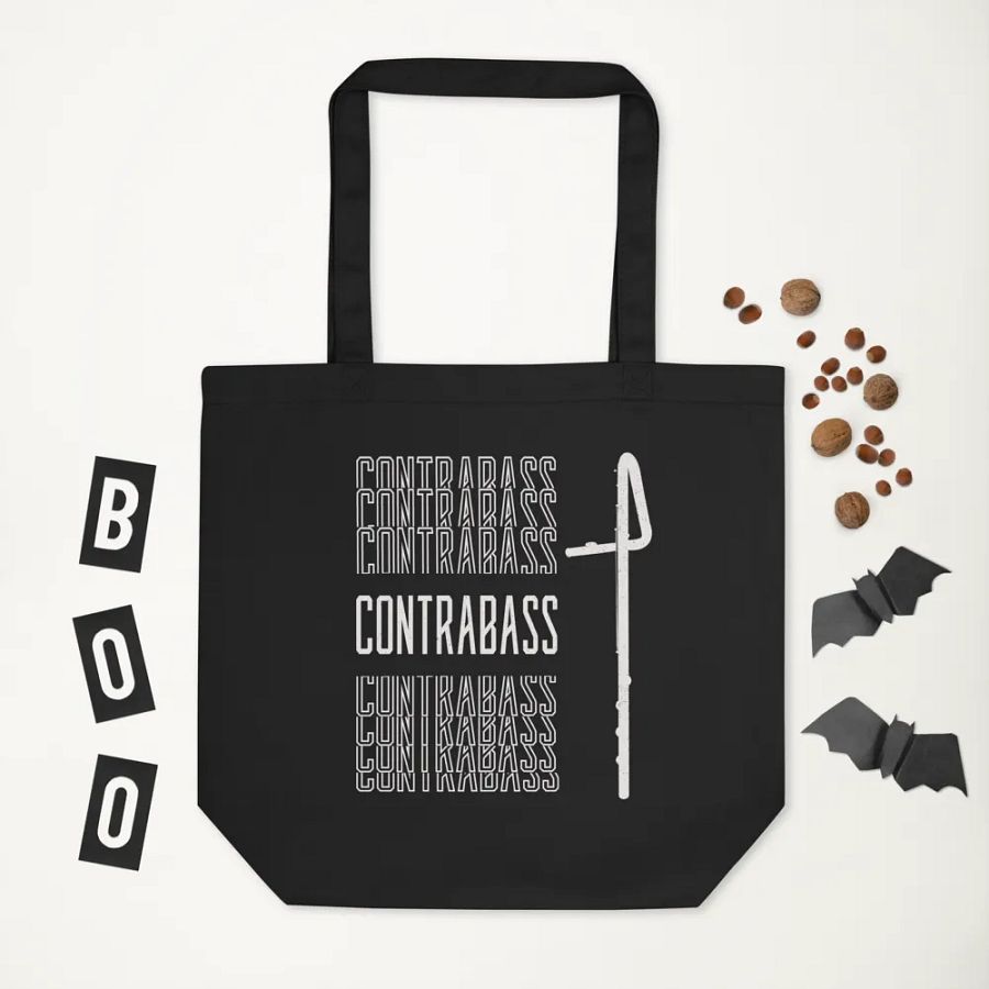 Disrupted Vibes Small Tote Bag - Contrabass product image (6)