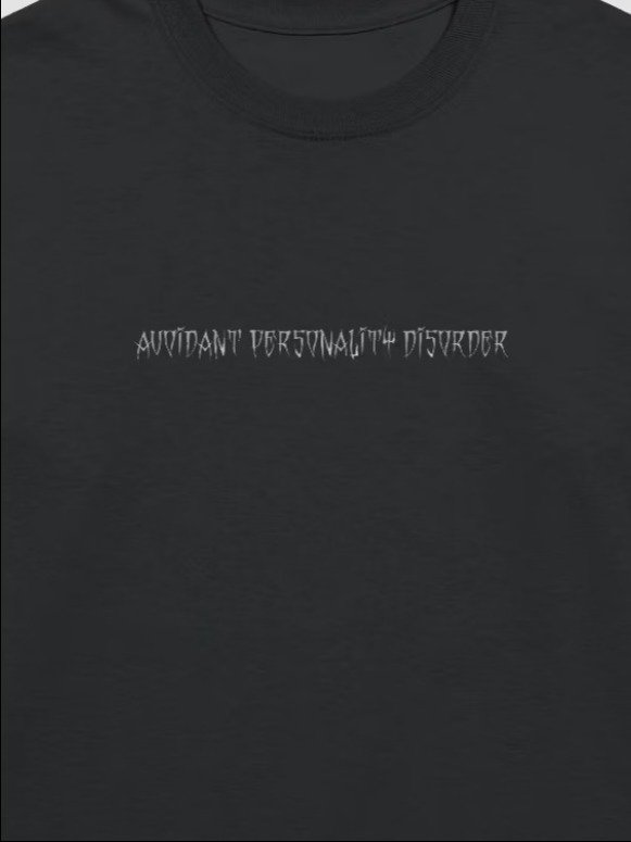 avoidant personality disorder - longsleeve product image (2)