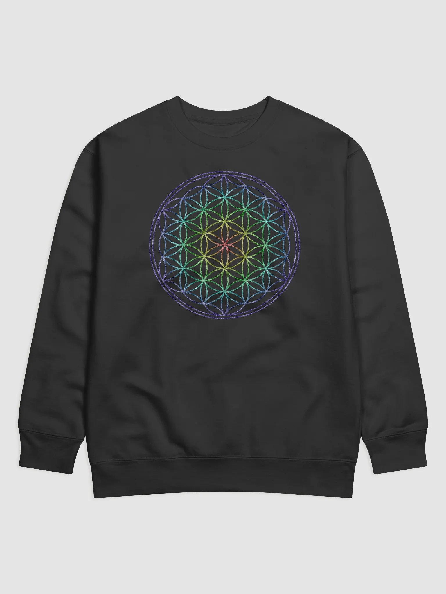 Flower of Life Cotton Heritage Premium Sweatshirt product image (4)